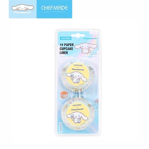 Chefmade Cinnamoroll Paper Oil-Proof Cupcake Liner Ø7X3cm, 100Pcs/Pkt, Design 1#