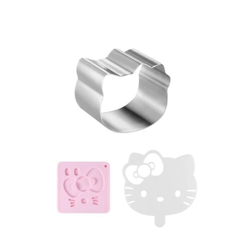 Chefmade Hello Kitty Stainless Steel Mousse Ring 4" L10.9xW11.8xH8cm