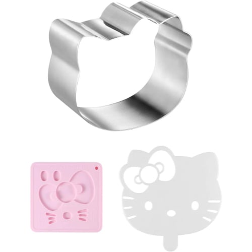Chefmade Hello Kitty Stainless Steel Mousse Ring L15.4xW16.8xH8cm