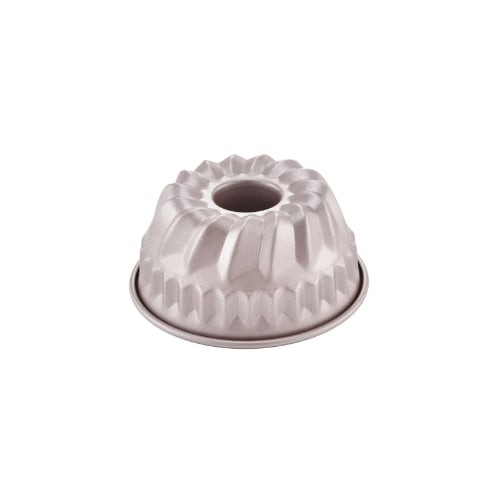 Chefmade Master Non-Stick Kugelhopf Cake Pan Ø10.9xH4.8cm, Thickness 0.5mm, Champagne Gold