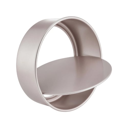 Chefmade Master Non-Stick Round Cake Pan With Removable Bottom Ø21xH7.5cm, Thickness 0.8mm, Champagne Gold