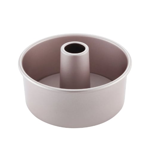 Chefmade Master Non-Stick Angel Food Pan Ø17xH7cm, Thickness 0.8mm, Champagne Gold