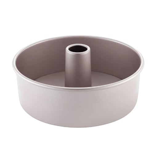 Chefmade Master Non-Stick Angel Food Pan Ø21xH7.5cm, Thickness 0.8mm, Champagne Gold