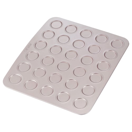 Chefmade Master Non-Stick Macaron & Cookie Sheet L32.5xW29xH0.6cm, Thickness 0.8mm, Champagne Gold