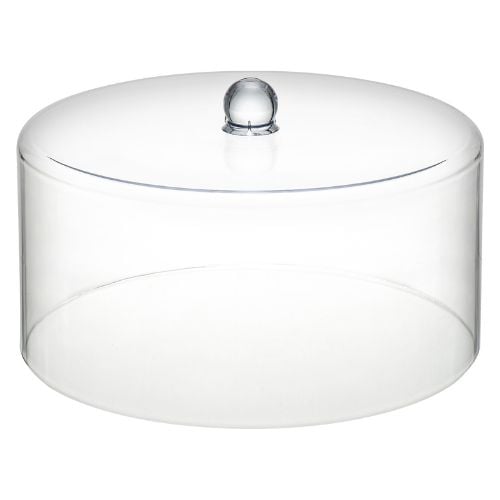 Polycarbonate Dome Cake Cover Ø31xH17.8cm, Clear