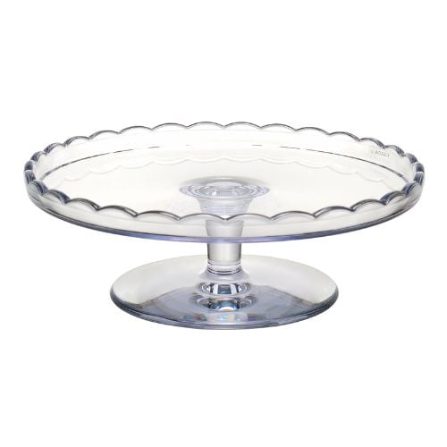 Polycarbonate Cake Stand For Dome Cover Cg1001-10 Ø27.9xH9.8cm, Clear