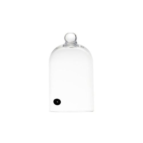 Polycarbonate Smoking Dome Cover For Wooden Tray Da120 Ø12xH18.6cm, Clear
