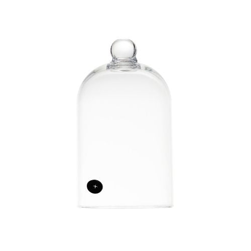 Polycarbonate Smoking Dome Cover For Wooden Tray Da250 Ø25xH33cm, Clear