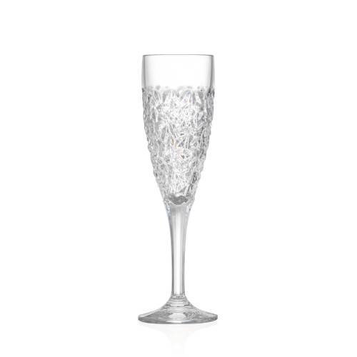 Polycarbonate Champagne Glass Ø6.8xH22.3, 180ml, Clear