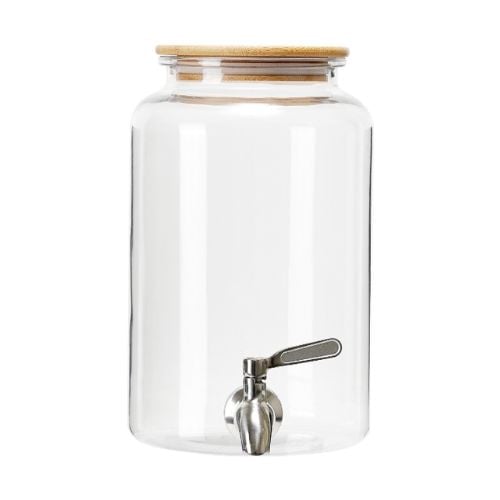 Polyethylene Terephthalate (Pet) Juicer Jar Ø14.5xH23.3cm, 3L, Clear
