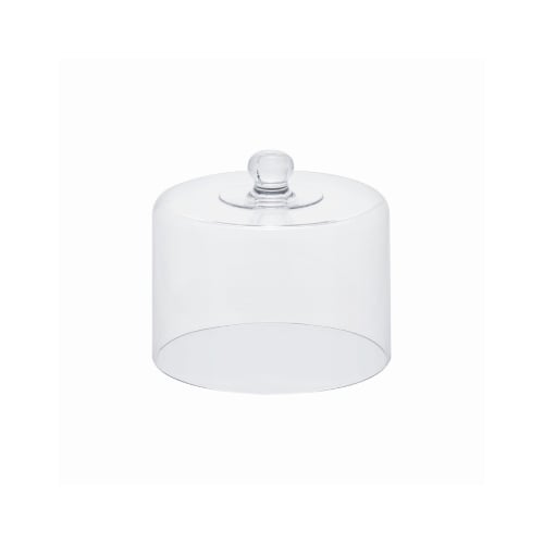 Polycarbonate Cake Cover With Knob D20.8xH18.2cm, Clear