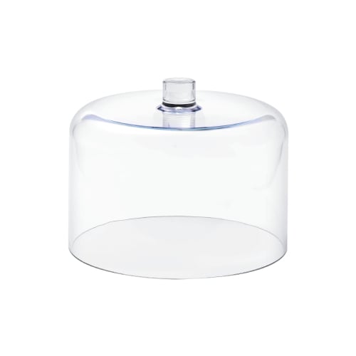 Polycarbonate Cake Cover With Knob D27.5xH21.2cm, Clear