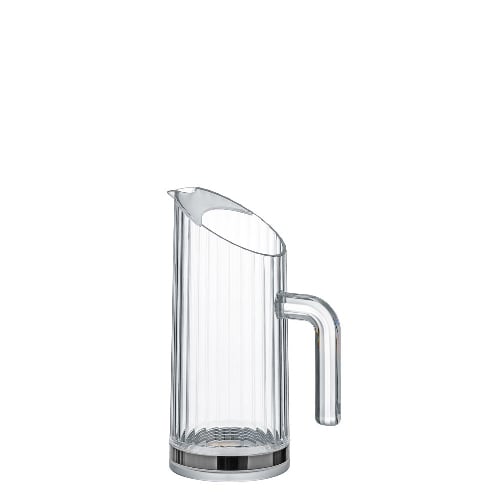 Polycarbonate Jug D15.9xH23.1cm, 1050ml, Stripe Clear