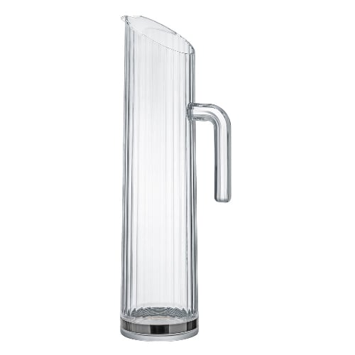 Polycarbonate Jug D14.6xH40.3cm, 2000ml, Stripe Clear