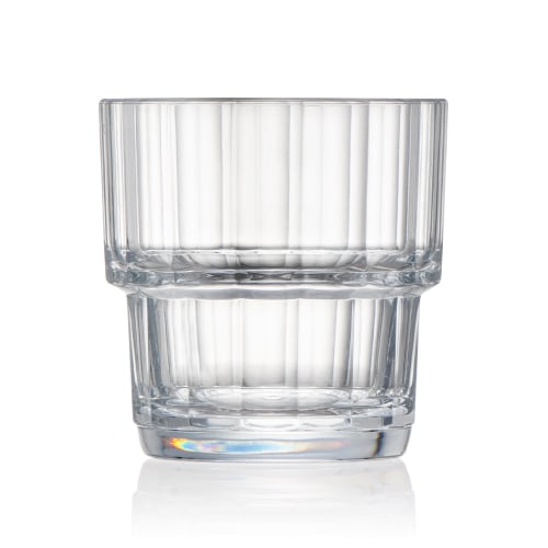 Polycarbonate Old Fashion Tumbler D7.8xH7.9cm, 200ml, Square Top Clear