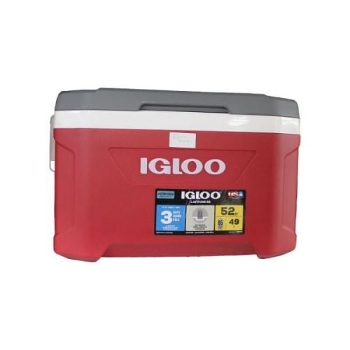 Igloo Hard Cooler 52Qt, Red, Latitude