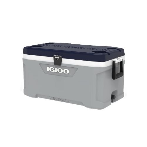 Igloo Hard Cooler 70Qt, Ash Gray/Aegean Sea, Maxcold Latitude