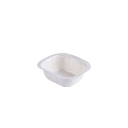 Biopap Compostable Biodegradable Rectangle Tray L12.8xW14.5xH5cm, 455cc