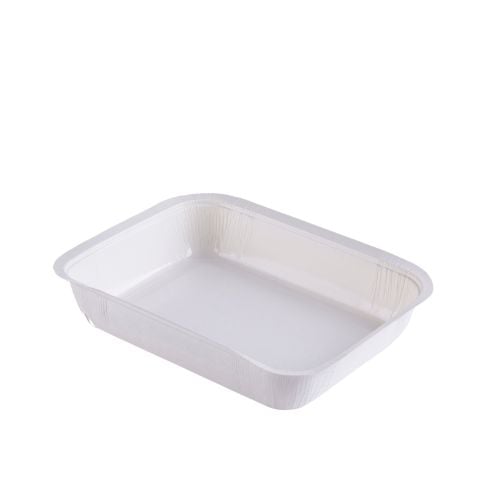 Biopap Compostable Biodegradable Rectangle Tray L19xW24.7xH4.7cm, 1545cc