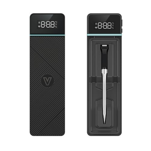 Vesta Wireless Thermo-Probe Thermometer L18.2xW5.2xH3.45cm, Battery: 3000Mah, Charging: Usb Type-C / 5-12V Dc, Temperature Range: 25 To 98 °C  ==1 Year Warranty==