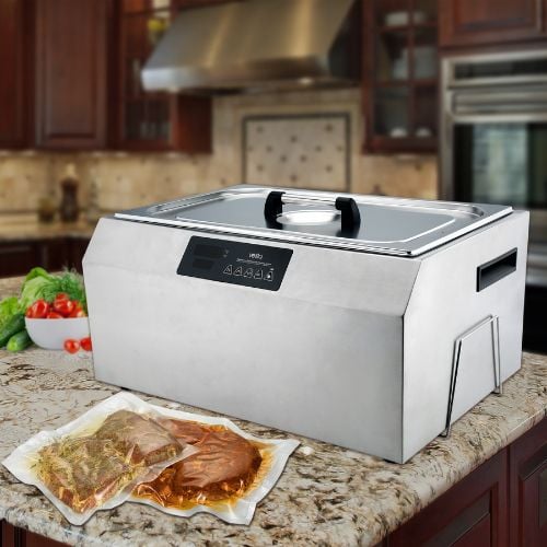 Vesta Sous Vide Water Bath 28L, L56.9xW45.56xH31cm, 220-240V/50Hz/620W, Temp Range: 5 To 95°C, Temp Precision: ±17.22°C ==1 Year Warranty==