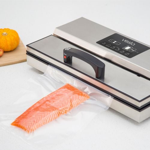 Vesta Stainless Steel External Suction Vacuum Machine L54xW26.2xH14.2cm, 220-240V/50Hz/550W, 40.6cm Seal Bar, Pressure: -958 mbar ==1 Year Warranty==