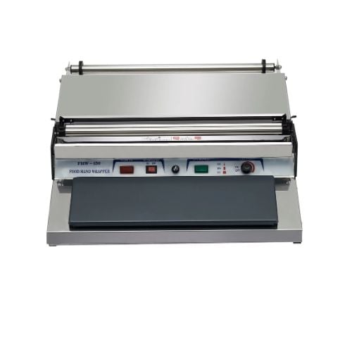 Kingpak Semi-Automatic Cling Film Wrapping Machine L65xW16.5xH53cm,Cutting Size: Max 45cm,220V/50Hz, 250W