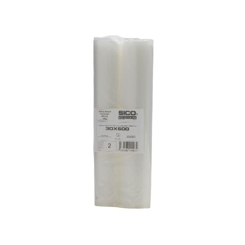 Sico Embossed Bags For S-Line700 Vacuum Machine 30x600cm, 2Rolls/Pack, 24Packs/Ctn