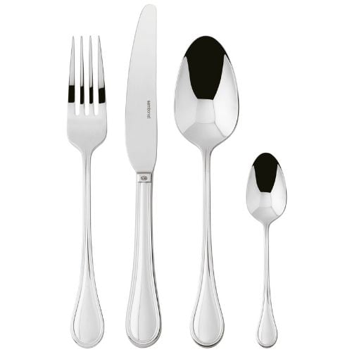 Sambonet 18/10 Stainless Steel Cutlery Set, 24 Pieces, Mirror Finish, Royal