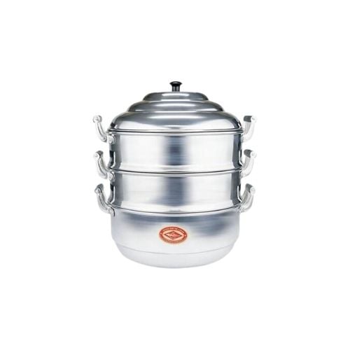 Crocodile Aluminium 3-Tier Steam Pot With Lid Ø38cm