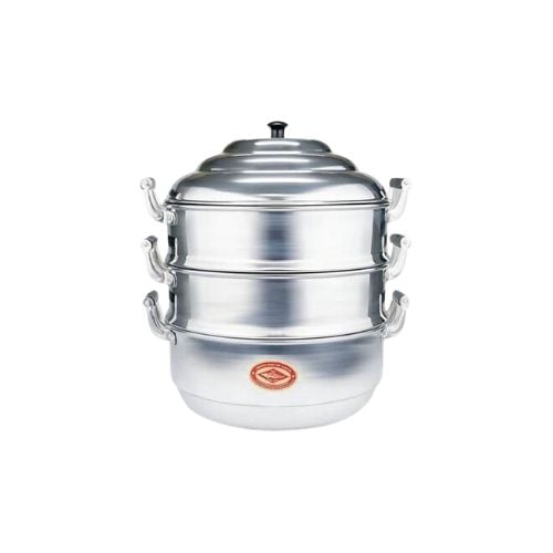 Crocodile Aluminium 3-Tier Steam Pot With Lid Ø40cm
