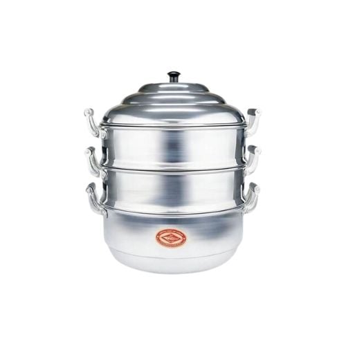Crocodile Aluminium 3-Tier Steam Pot With Lid Ø42cm