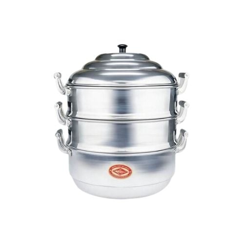Crocodile Aluminium 3-Tier Steam Pot With Lid Ø52cm