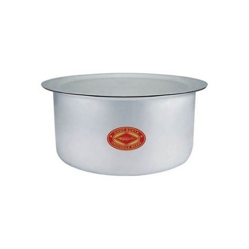Crocodile Aluminium Thick Degchi Indian Pan With Lid & Without Handle Ø40cm