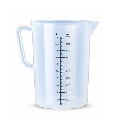 Polypropylene Double Sided Measuring Jug, 5L