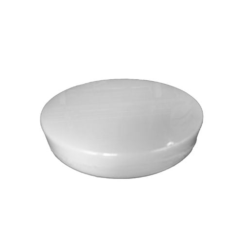 High Density Polyethylene Peelable Round Chopping Board Ø12"xH2", White