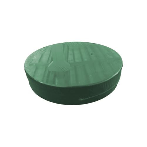 High Density Polyethylene Peelable Round Chopping Board Ø12"xH2", Green