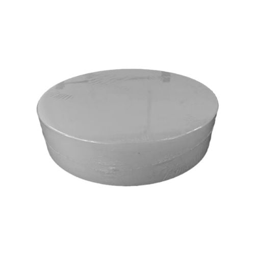 High Density Polyethylene Peelable Round Chopping Board Ø16"xH4", White