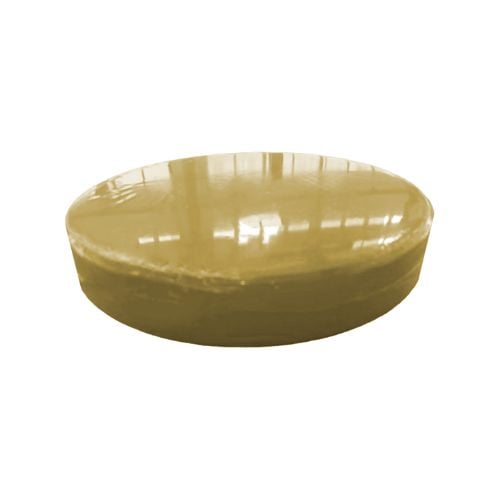 High Density Polyethylene Peelable Round Chopping Board Ø12"xH2", Yellow