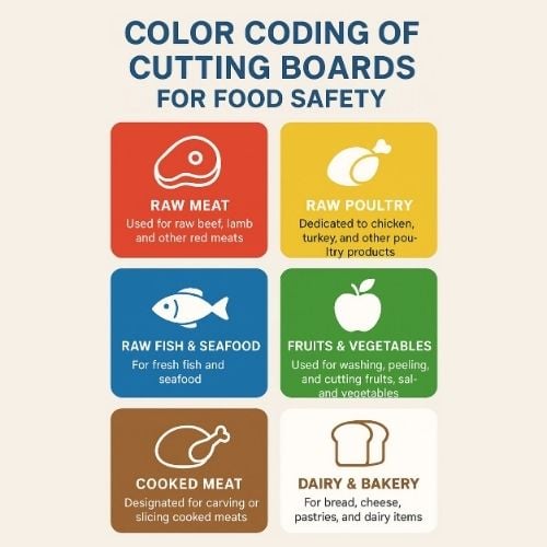 High Density Polyethylene Peelable Round Chopping Board Ø16"xH6", Green (Diameter Variance +/-5%)