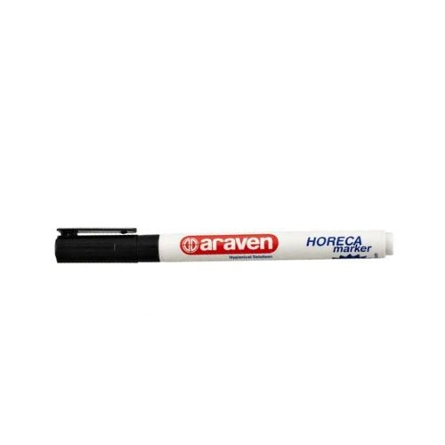 HORECA MARKER L21xW5cm, BLACK, ARAVEN