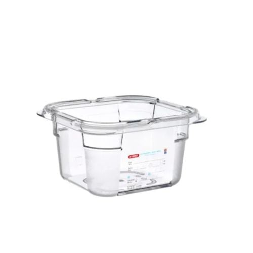Araven Polycarbonate GN 1/6 Food Container L17.6xW16.2xH10cm, 1.5L, Transparent
