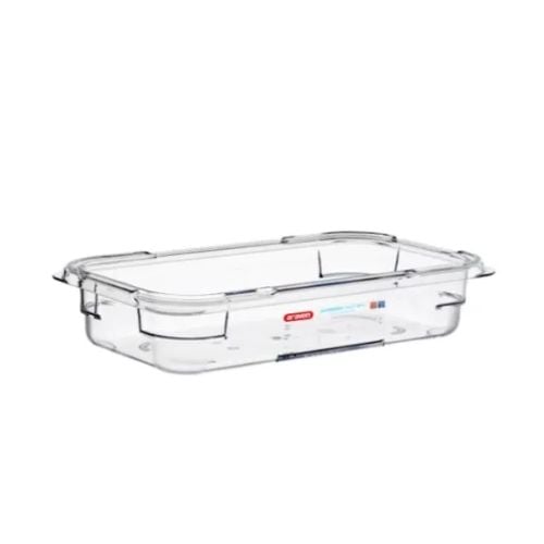 Araven Polycarbonate GN 1/3 Food Container L32.5xW17.6xH6.5cm, 2.35L, Transparent