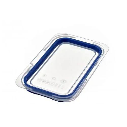 Araven Polypropylene Airtight Lid For GN 1/4 Container L26.5xW16.2xH2.2cm, Transparent