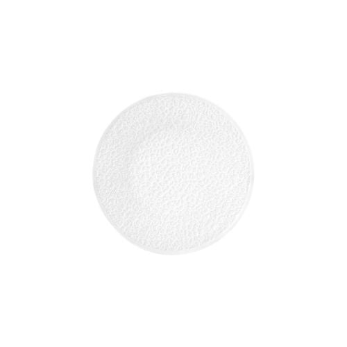 Seltmann Nori Porcelain Round Flat Plate With Full Relief Ø21.5xH2cm, White