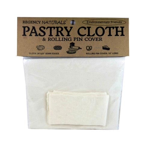 PASTRY CLOTH L24x20" & ROLLING PIN COVER 15" SET, REGENCY