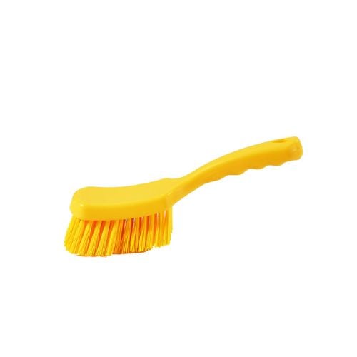 Vicando Plastic Utility Brush L7.7xW23cm, Yellow