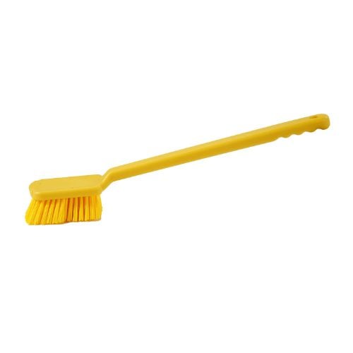 Vicando Plastic Long Handle Utility Brush L7.7xW50cm, Yellow