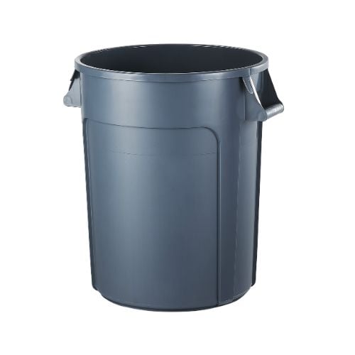 Vicando Round Huskee Container Ø49.2xH58.4cm, 75.7L/20Gal., Grey