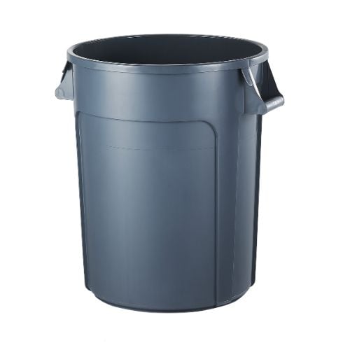 Vicando Round Huskee Container Ø55.7xH69.3cm, 121.1L/32Gal., Grey